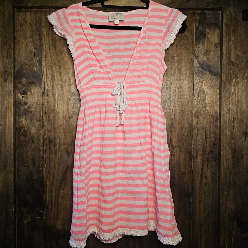 Sail To Sable Linen CoverUp